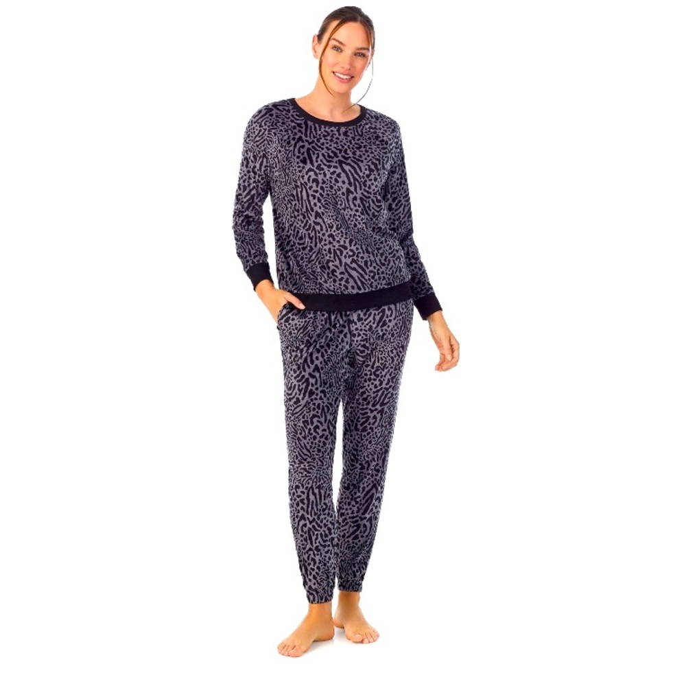 Supersoft & CozyComfy Velour Stretch Knit Top & Pants Jogging/Lounging S… - Picture 3 of 6